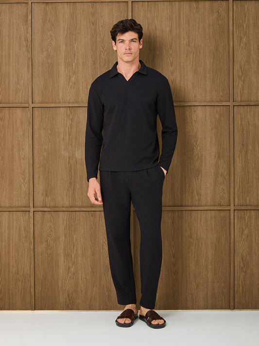 DUNE RESORT TROUSER - BLACK