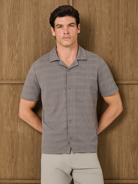 DUNE RESORT SHIRT - MOCHA