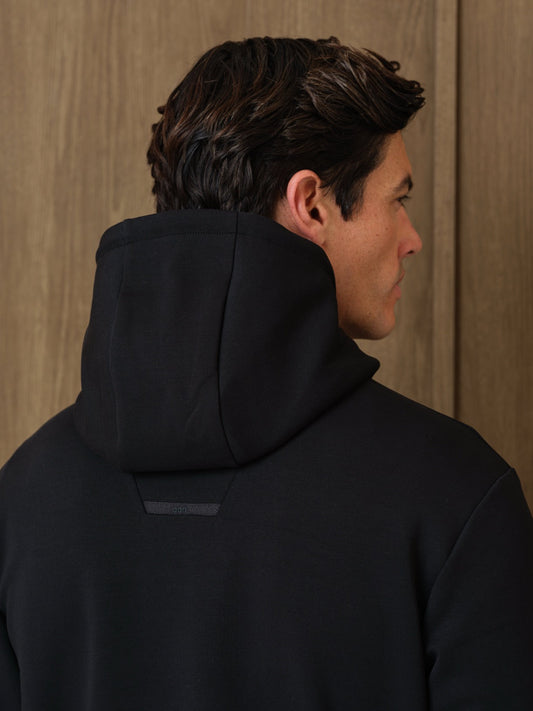 VERTU INTERLOCK HOOD - BLACK