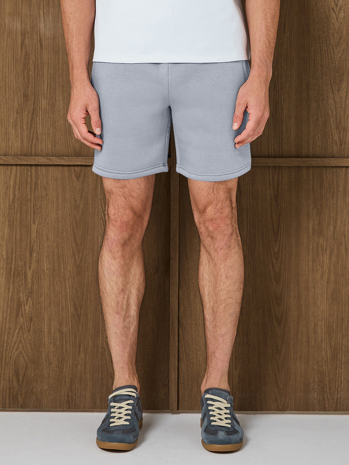 MONO SHORT - HEATHERGREY