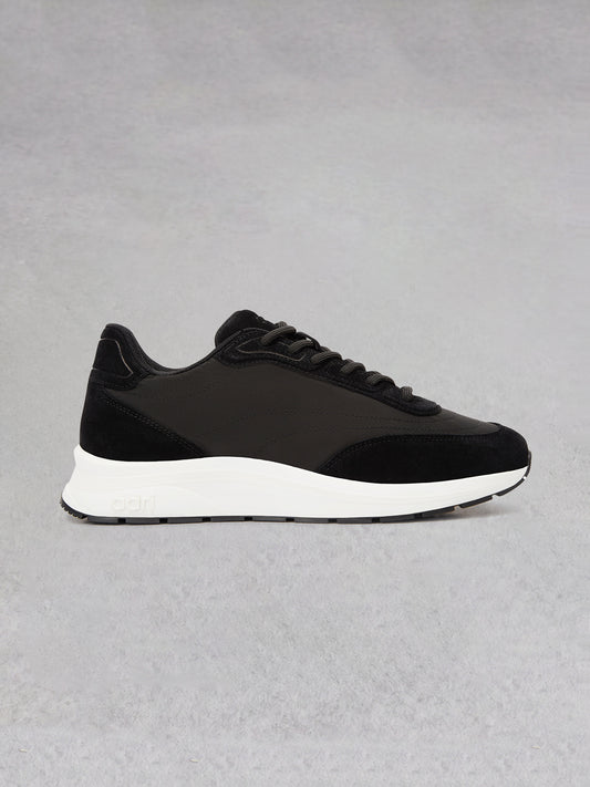 LUX-1 RACER  - BLACK/ WHITE