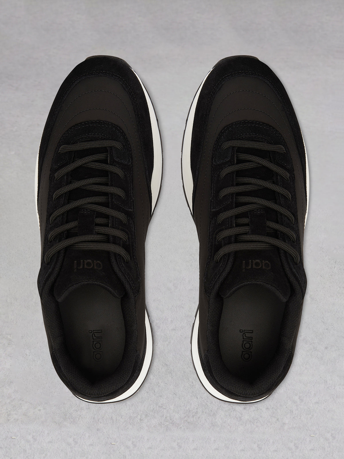 LUX-1 RACER  - BLACK/ WHITE