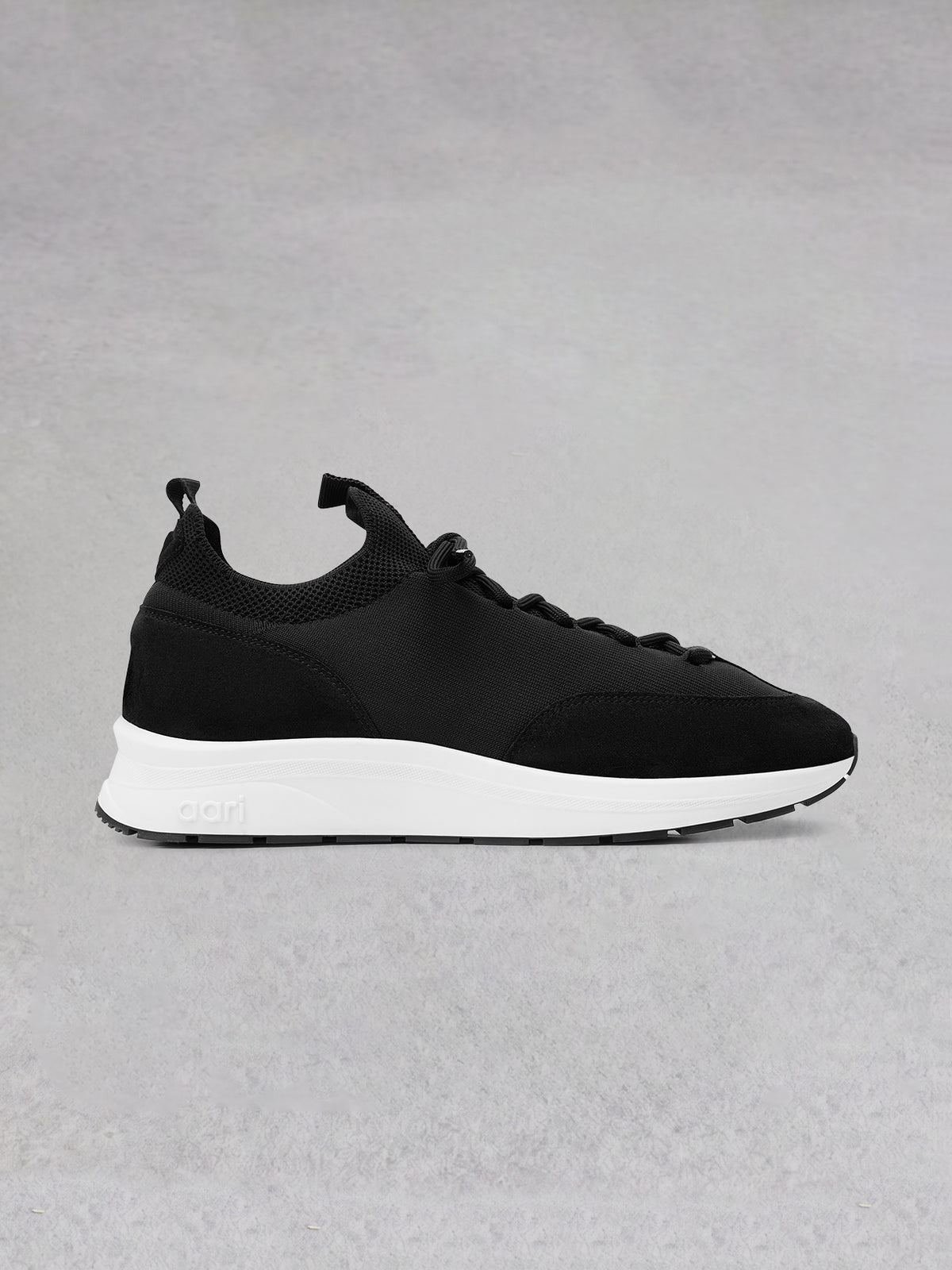 KNIT-1 RACER - BLACK/ WHITE