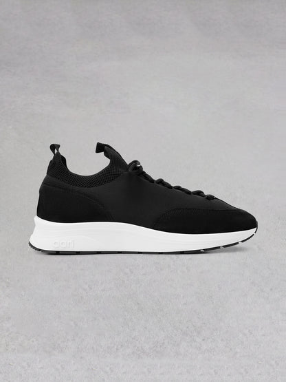 KNIT-1 RACER - BLACK/ WHITE