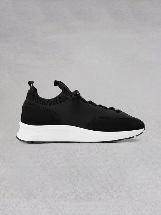 KNIT-1 RACER - BLACK/ WHITE