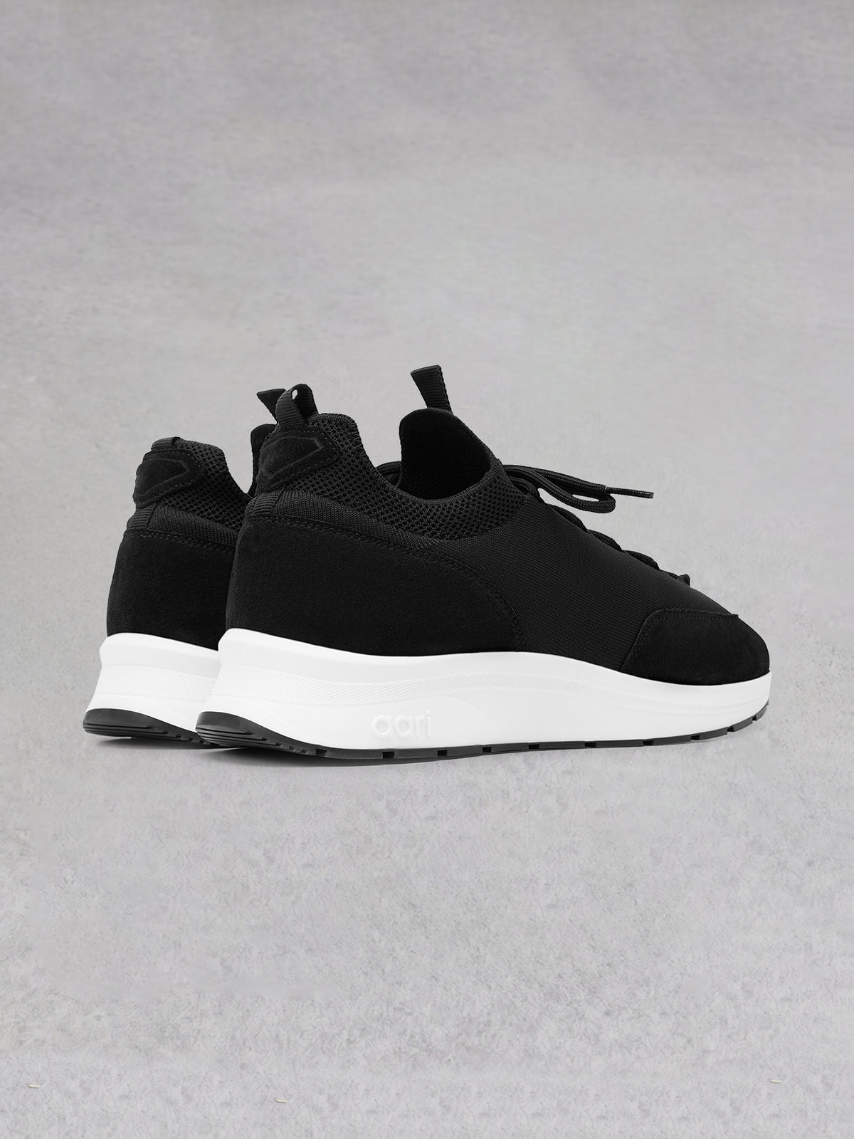 KNIT-1 RACER - BLACK/ WHITE