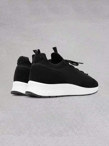 KNIT-1 RACER - BLACK/ WHITE
