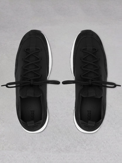 KNIT-1 RACER - BLACK/ WHITE