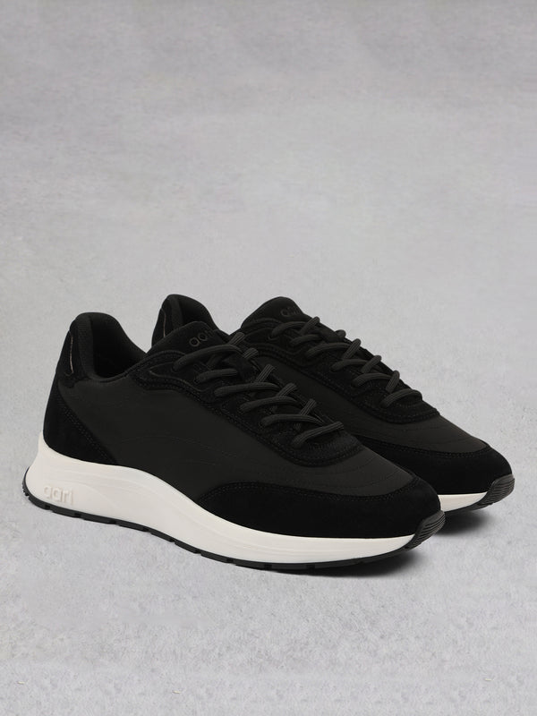 LUX-1 RACER  - BLACK/ WHITE