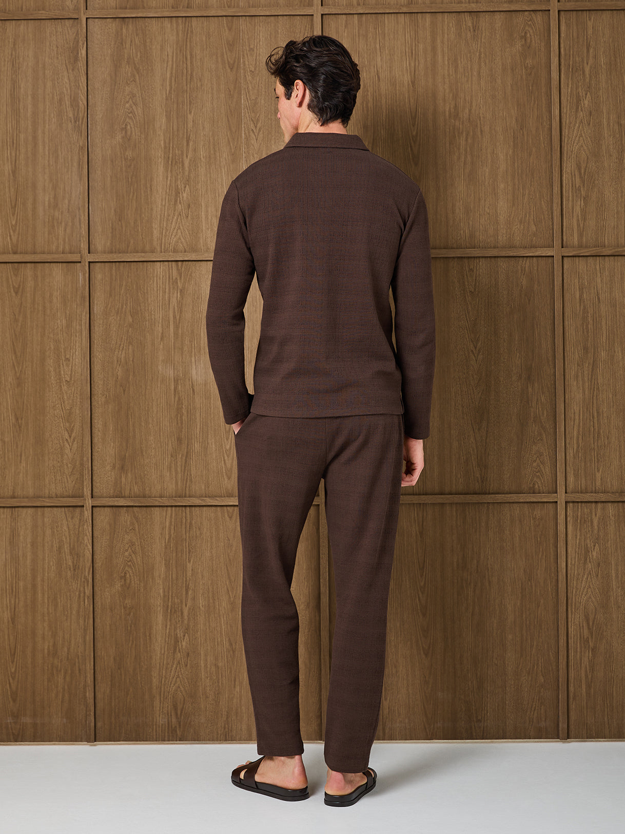 DUNE RESORT TROUSER - DARK CHOCOLATE