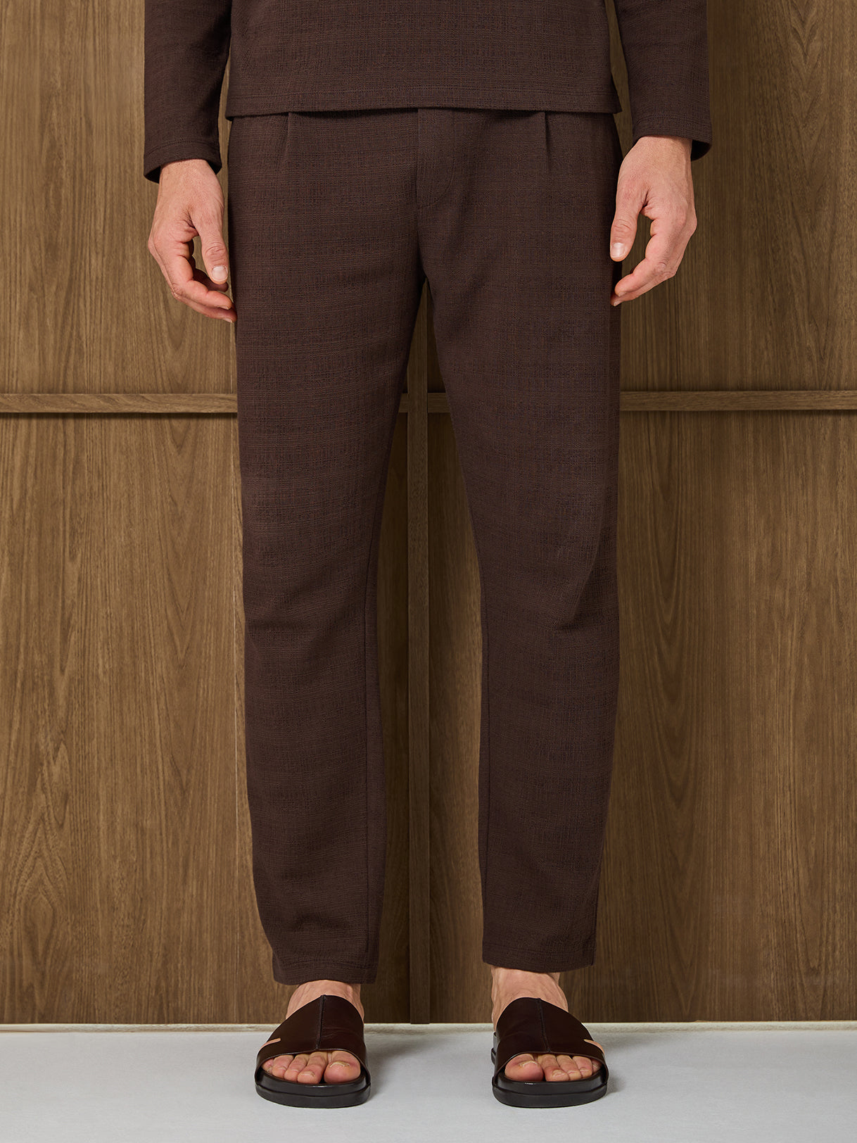 DUNE RESORT TROUSER - DARK CHOCOLATE