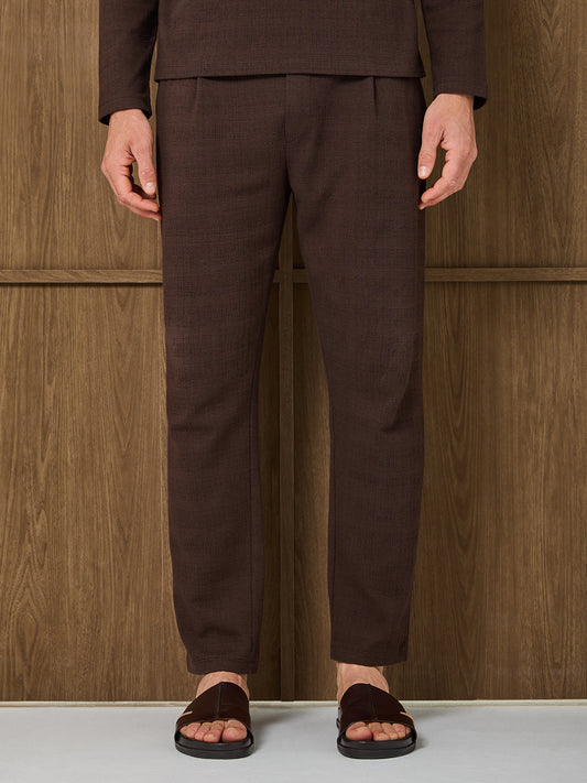 DUNE RESORT TROUSER - DARK CHOCOLATE