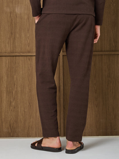 DUNE RESORT TROUSER - DARK CHOCOLATE