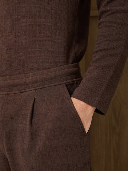 DUNE RESORT TROUSER - DARK CHOCOLATE