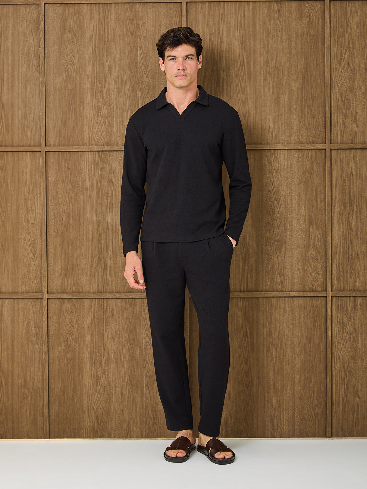 DUNE RESORT TROUSER - BLACK