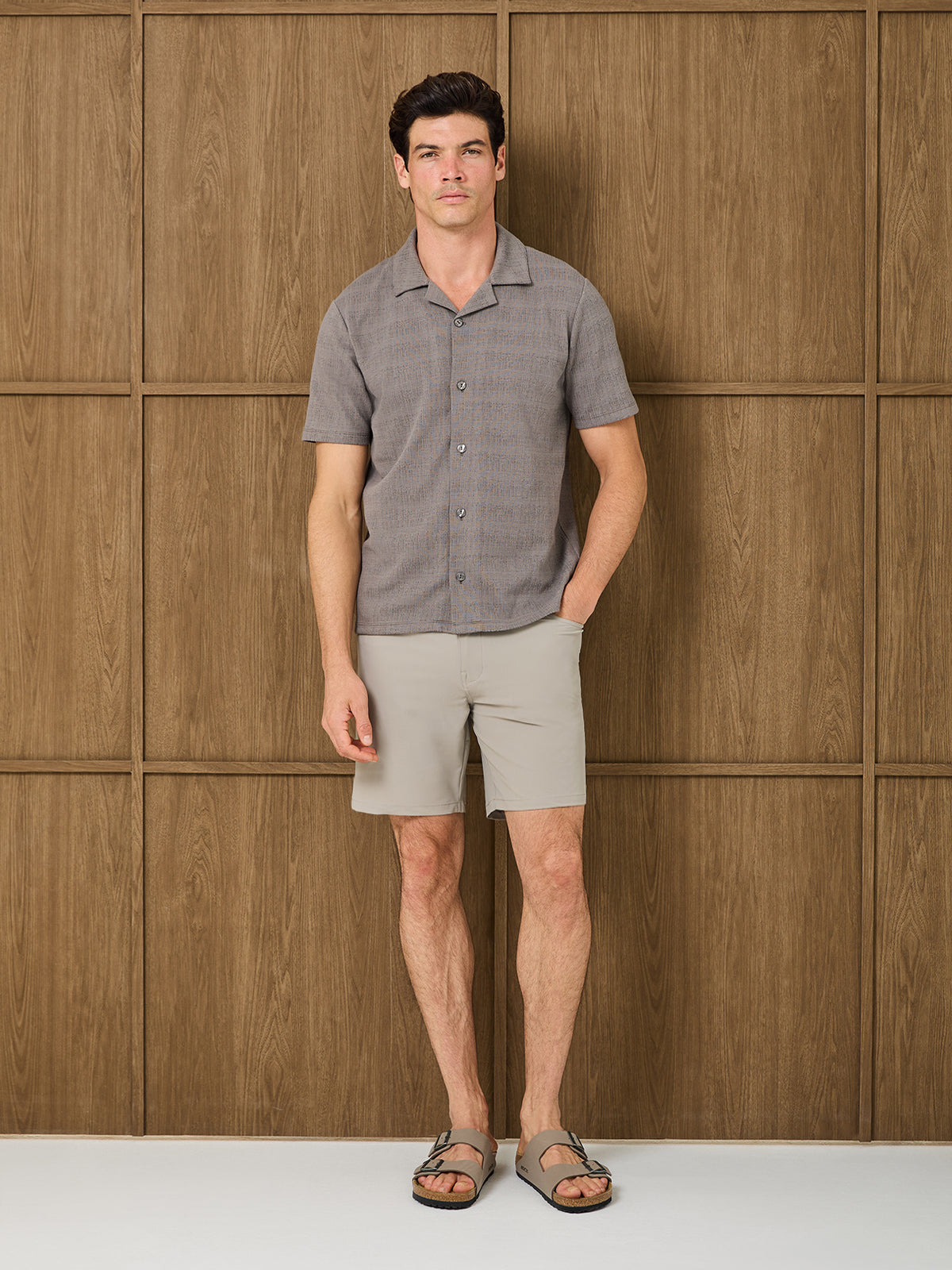 DUNE RESORT SHIRT - MOCHA