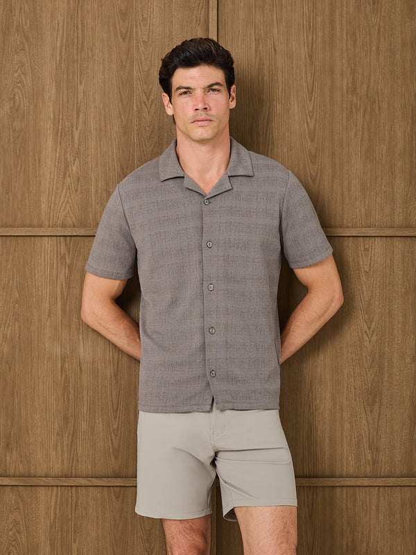 DUNE RESORT SHIRT - MOCHA