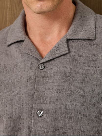 DUNE RESORT SHIRT - MOCHA