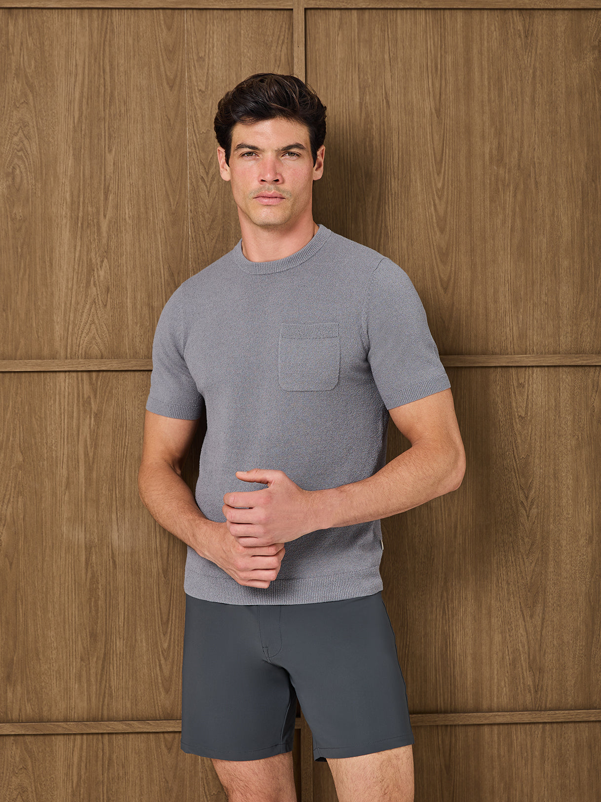 SERA BOUCLE T-SHIRT - SILK CLOUD