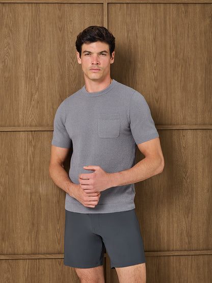 SERA BOUCLE T-SHIRT - SILK CLOUD