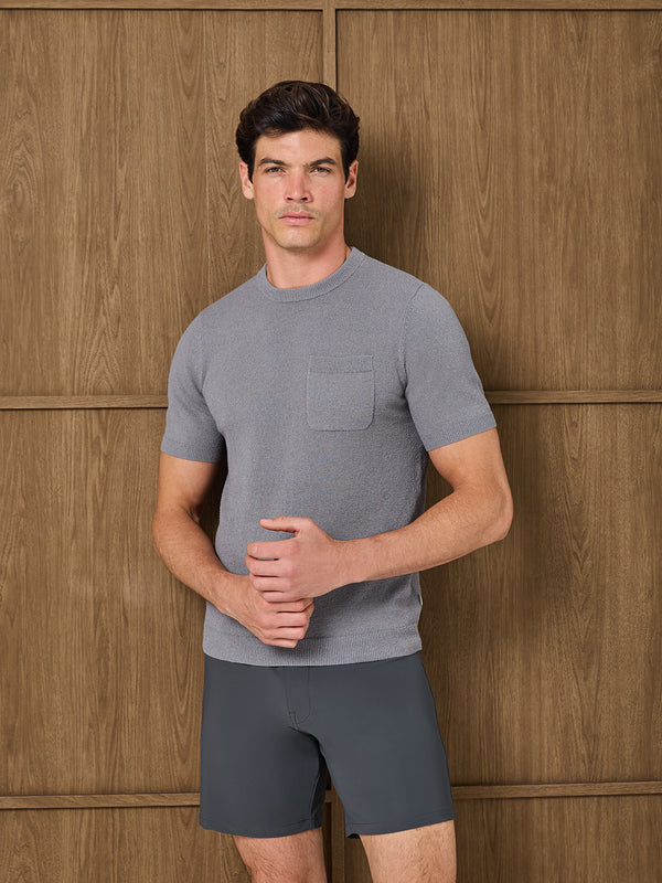 SERA BOUCLE T-SHIRT - SILK CLOUD
