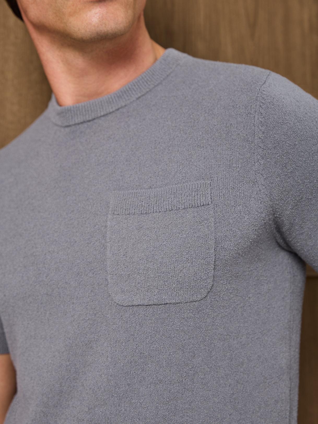 SERA BOUCLE T-SHIRT - SILK CLOUD