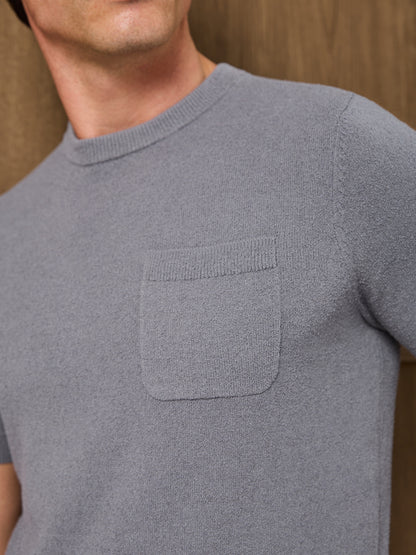 SERA BOUCLE T-SHIRT - SILK CLOUD