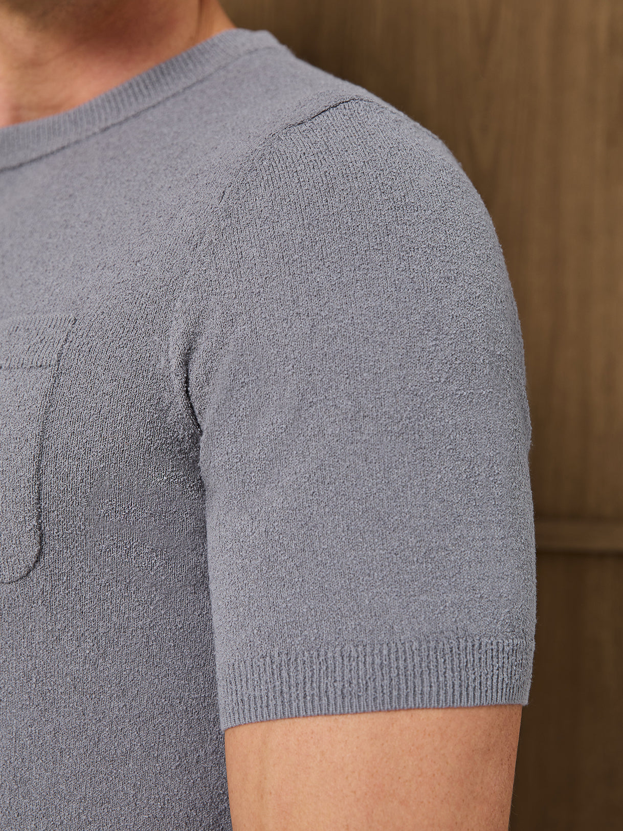 SERA BOUCLE T-SHIRT - SILK CLOUD