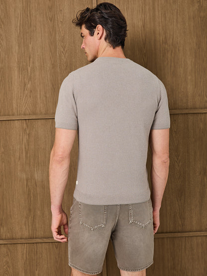 SERA BOUCLE T-SHIRT - MIST