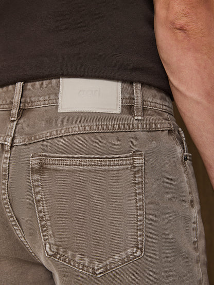 SANTI DENIM SHORT - WASHED TAUPE
