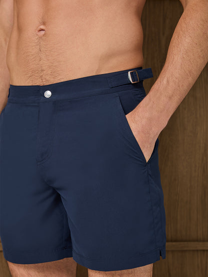 RIVIERA TAILORED SWIM SHORT - MIDNIGHT