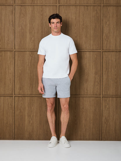 MONO SHORT - HEATHERGREY