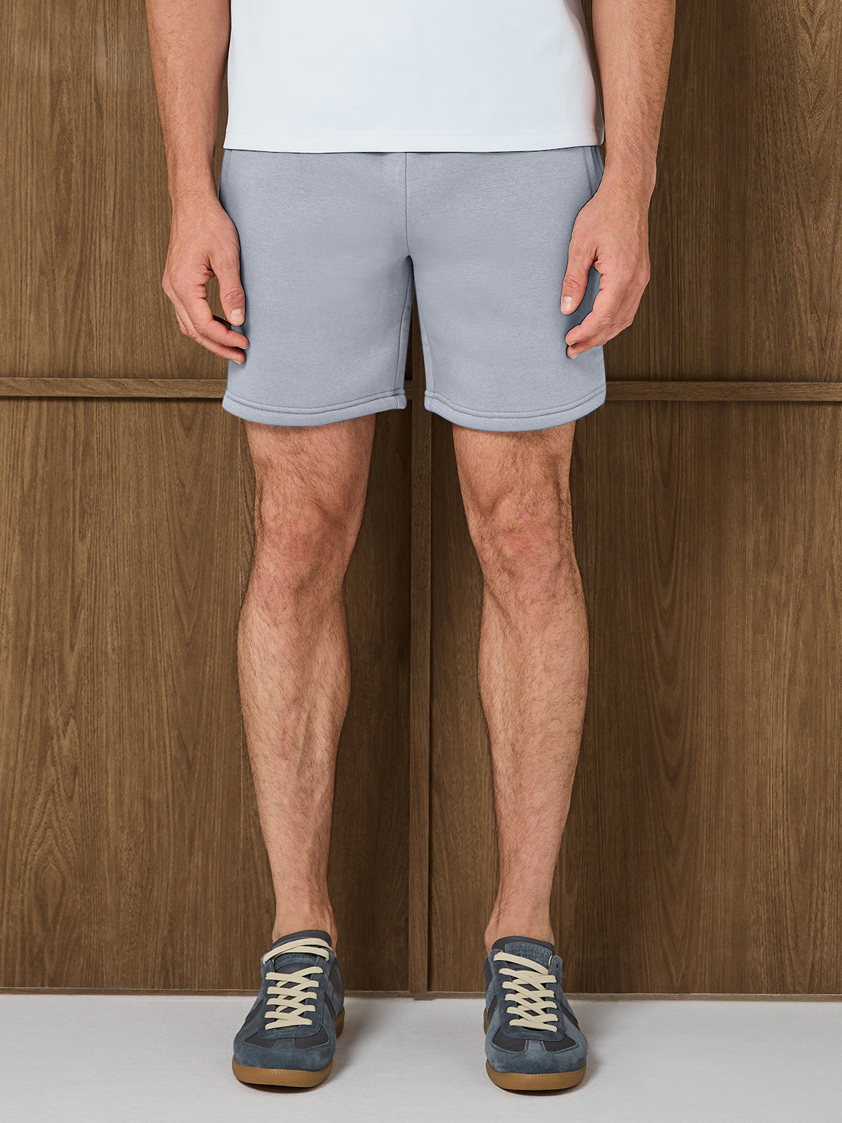 MONO SHORT - HEATHERGREY