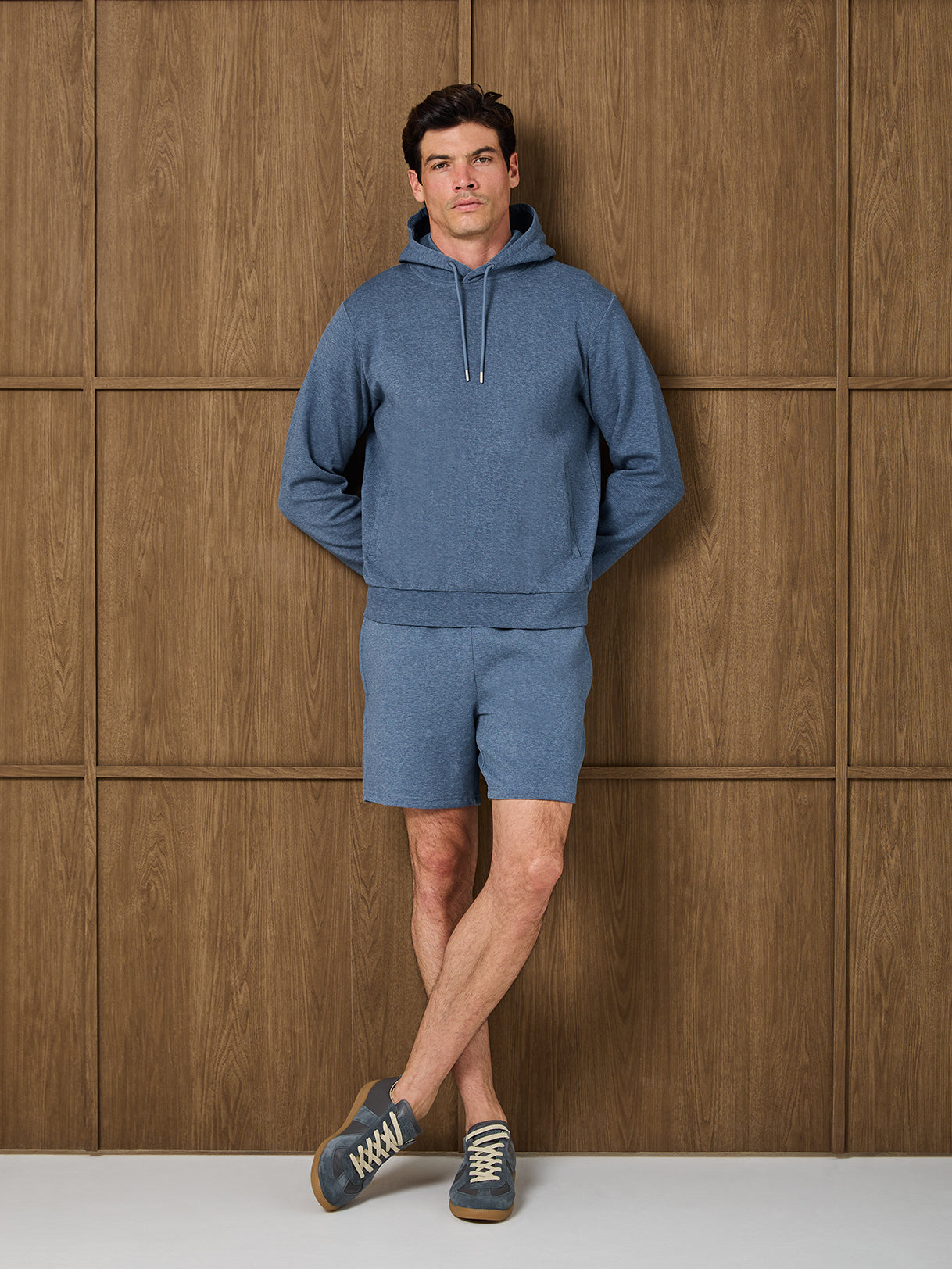 VERTU SHORT - COAST BLUE HEATHER