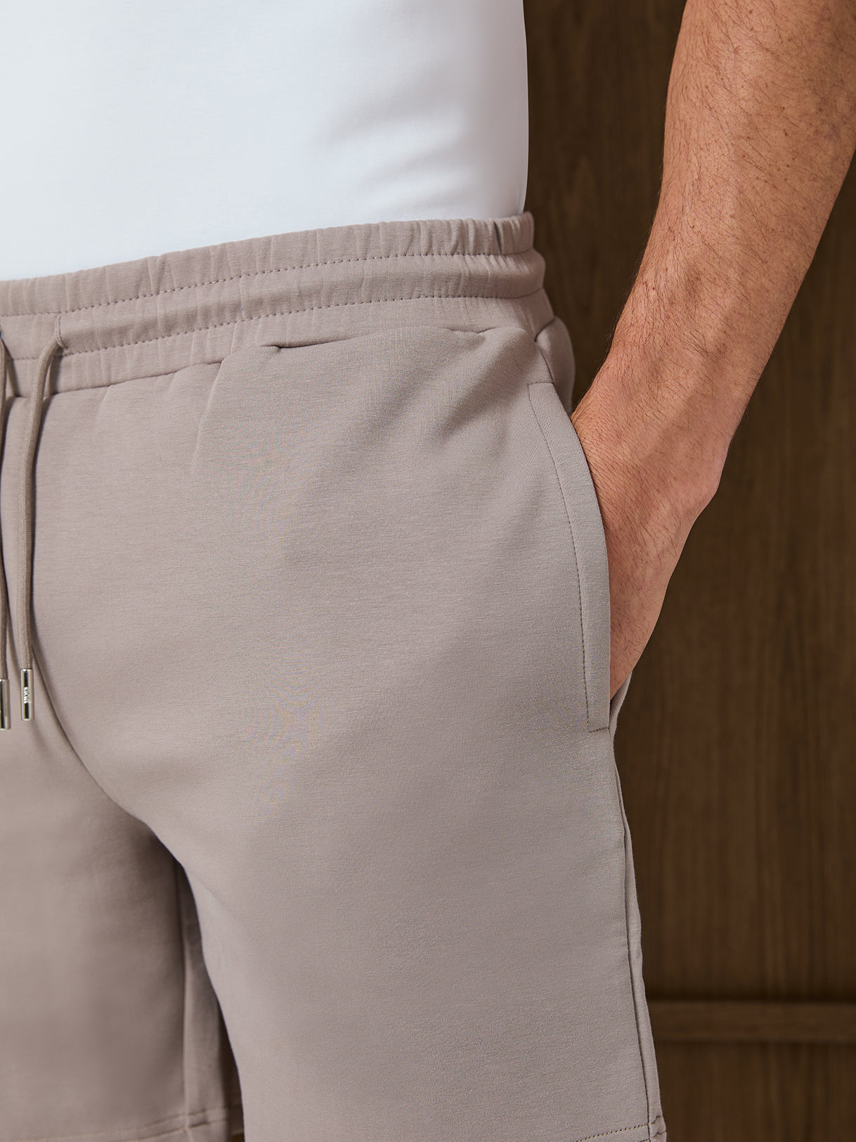 VERTU SHORT - MIST HEATHER