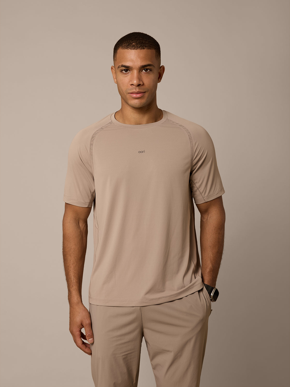 STRATA CORE T-SHIRT - MIST