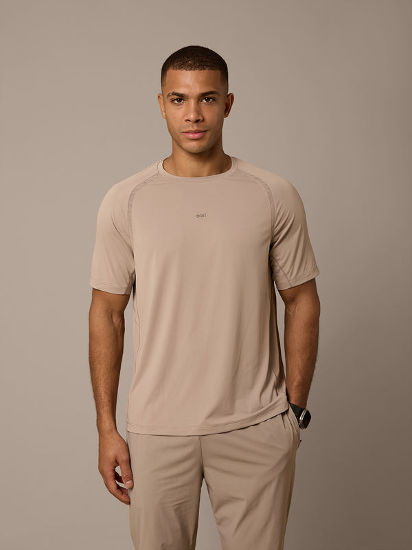 STRATA CORE T-SHIRT - MIST
