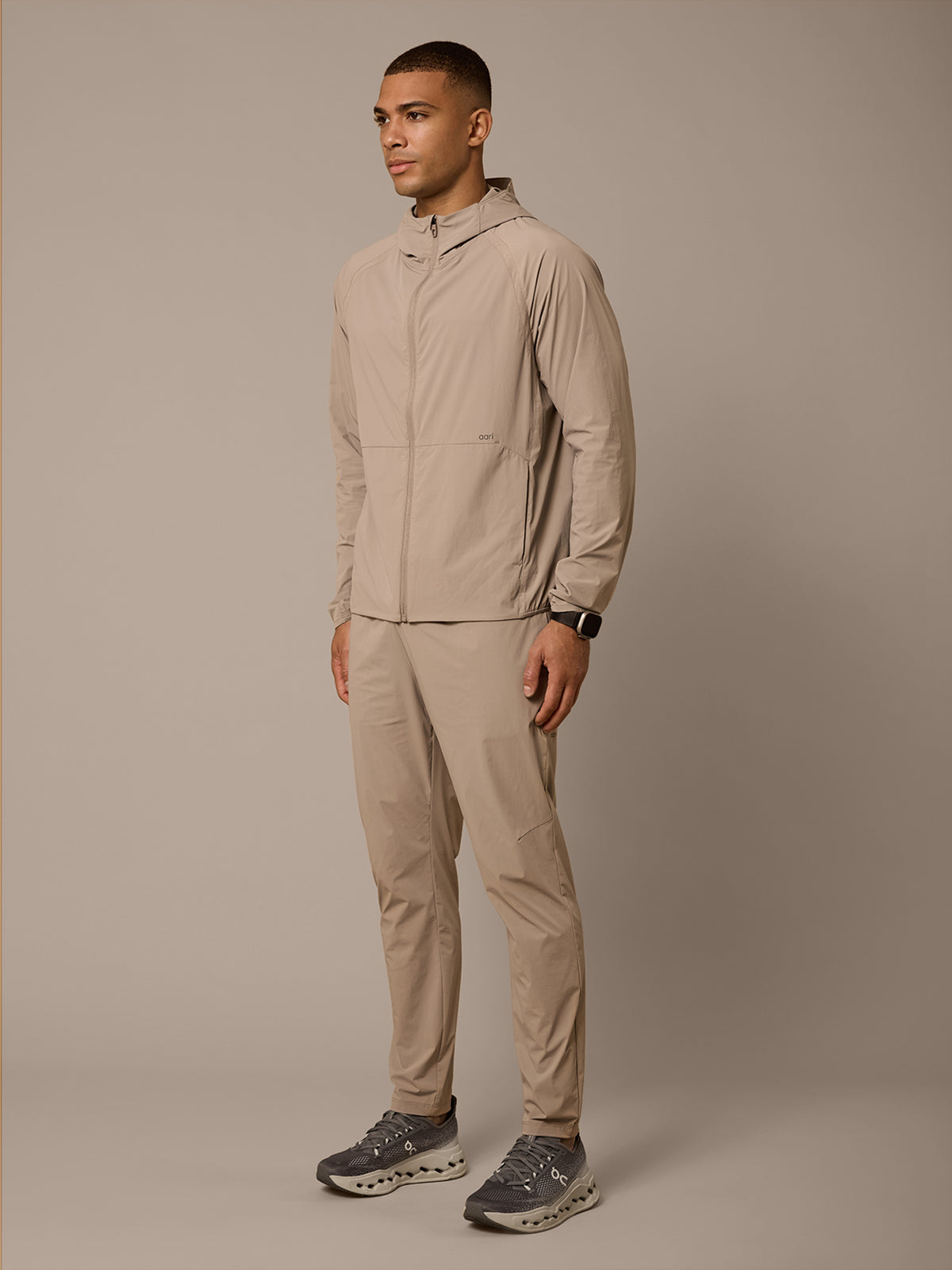 STRATA CORE FULL ZIP TRACKSUIT - MIST