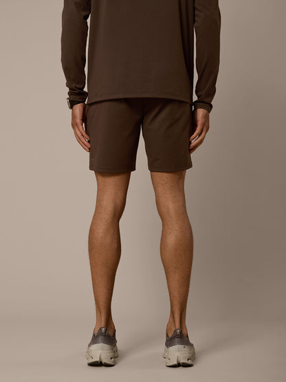 AERO LIGHTWEIGHT SHORT - DARK CHOCOLATE