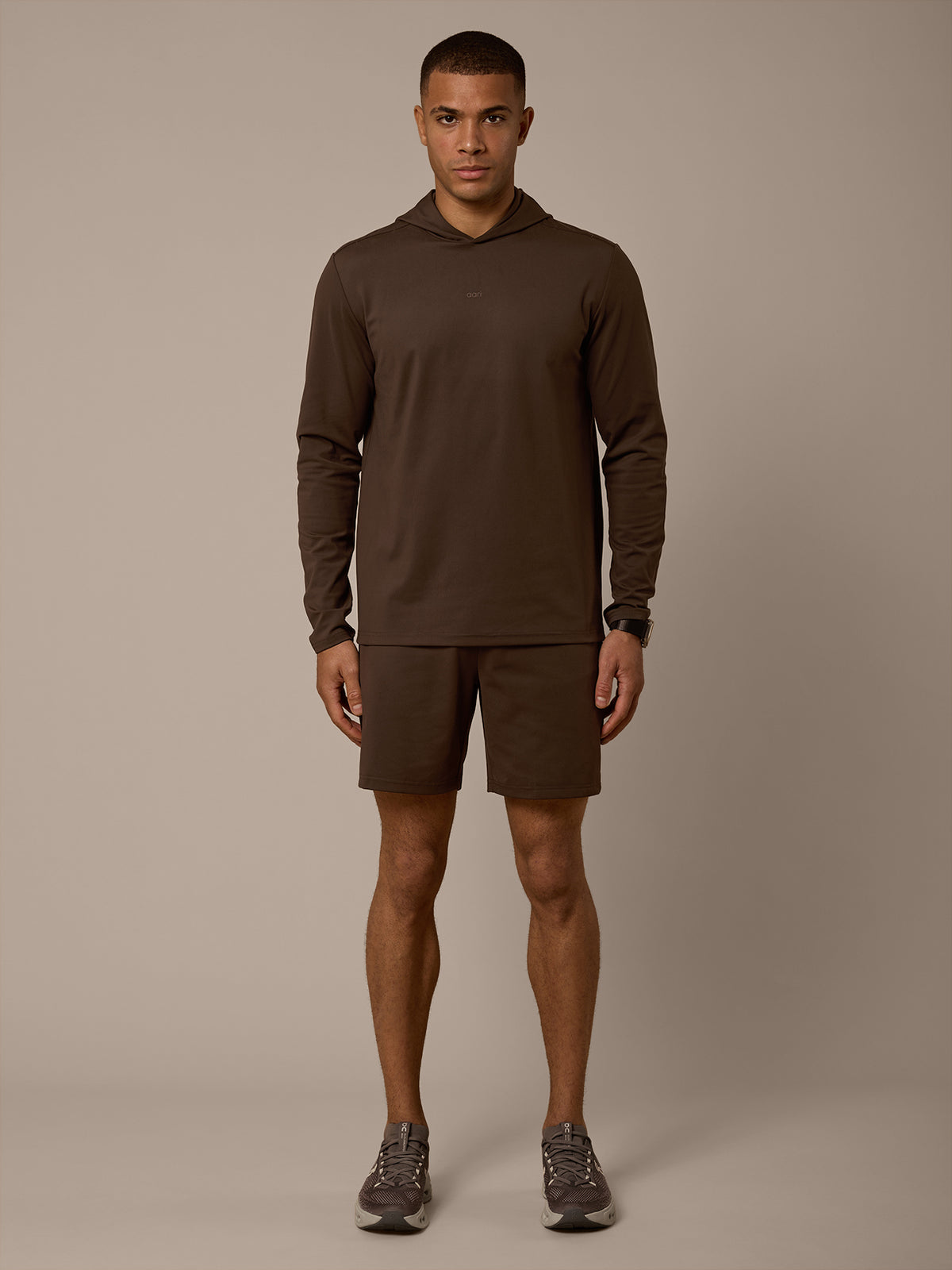 AERO LIGHTWEIGHT SHORT - DARK CHOCOLATE