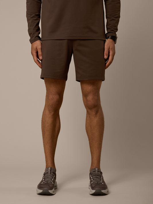 AERO LIGHTWEIGHT SHORT - DARK CHOCOLATE