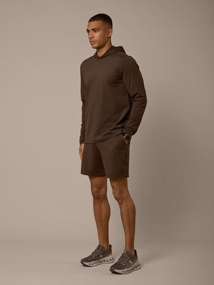 AERO LIGHTWEIGHT SHORT - DARK CHOCOLATE