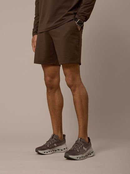 AERO LIGHTWEIGHT SHORT - DARK CHOCOLATE