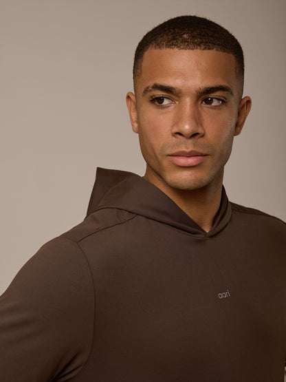 AERO LIGHTWEIGHT HOOD - DARK CHOCOLATE