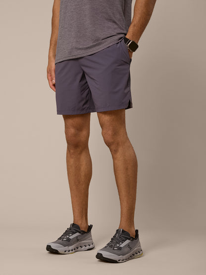 STRATA CORE SHORT - DARK LAVENDER
