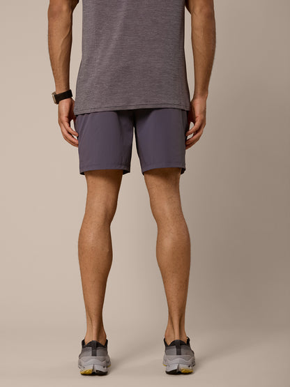 STRATA CORE SHORT - DARK LAVENDER