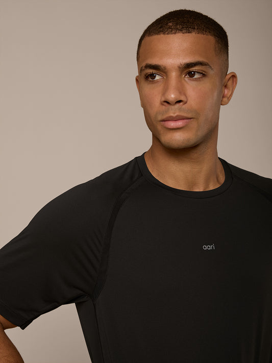 STRATA CORE T-SHIRT - BLACK