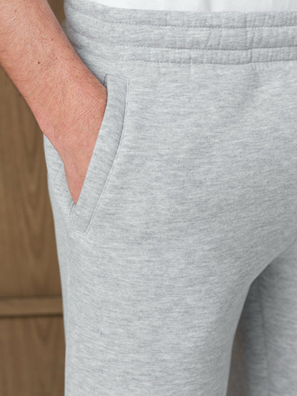 MONO FLEECE PANT  - GREY HEATHER