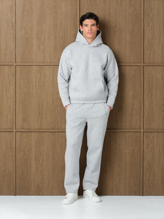MONO FLEECE PANT - GREY HEATHER