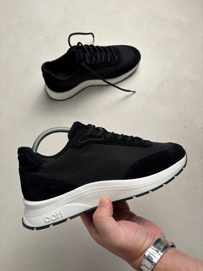 LUX-1 RACER  - BLACK/ WHITE